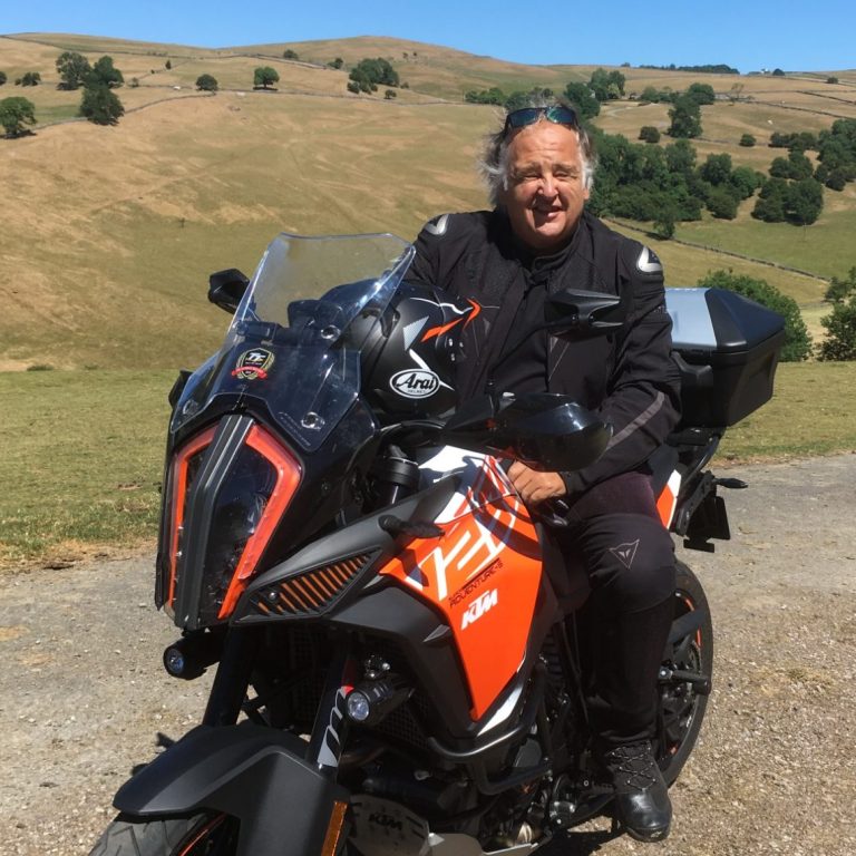 Me on my KTM 1290 Super Adventure S The Peak District in Derbyshire is perfect for adventure riding